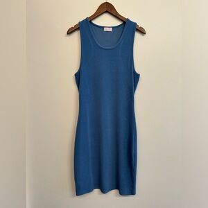 Pink Lily Large Blue Bodycon Dress